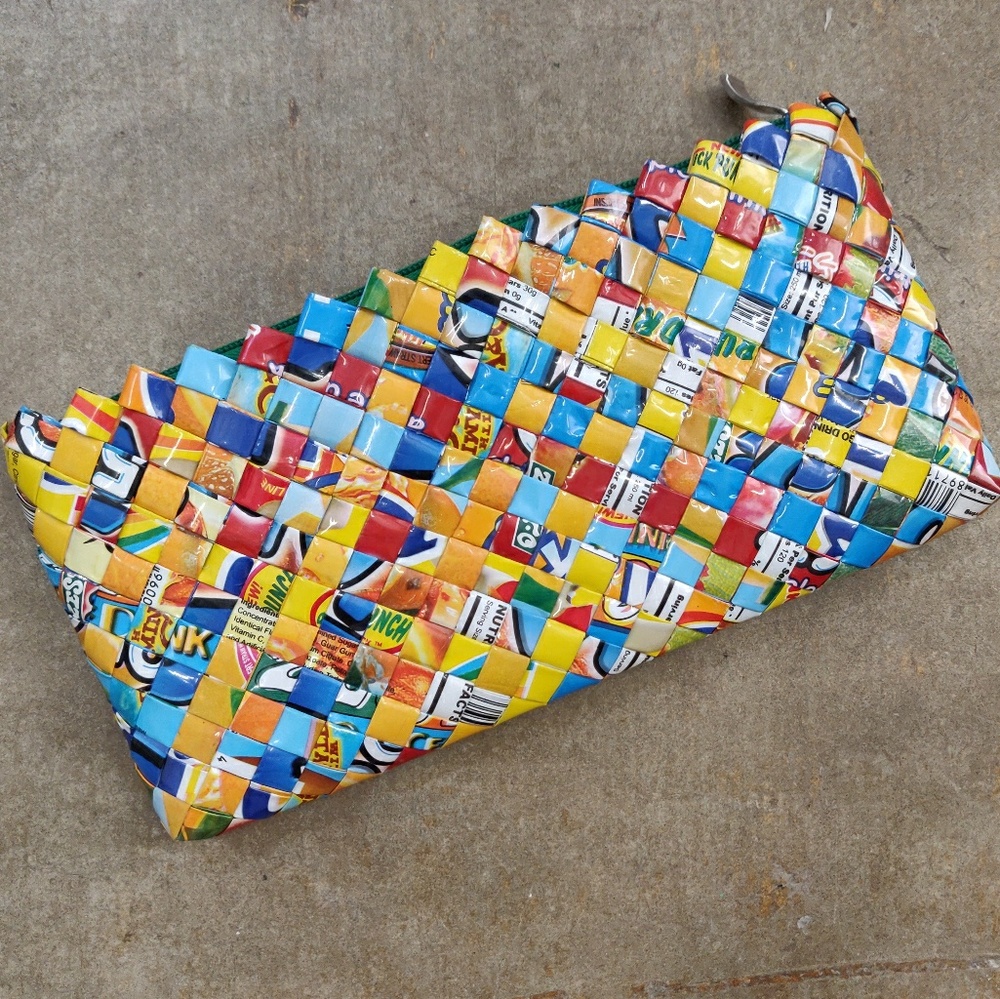 Mexican Candy Wrapper Clutch